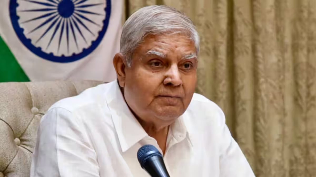 ഉപരാഷ്‌ട്രപതി ധൻകർ രാജിവച്ചു