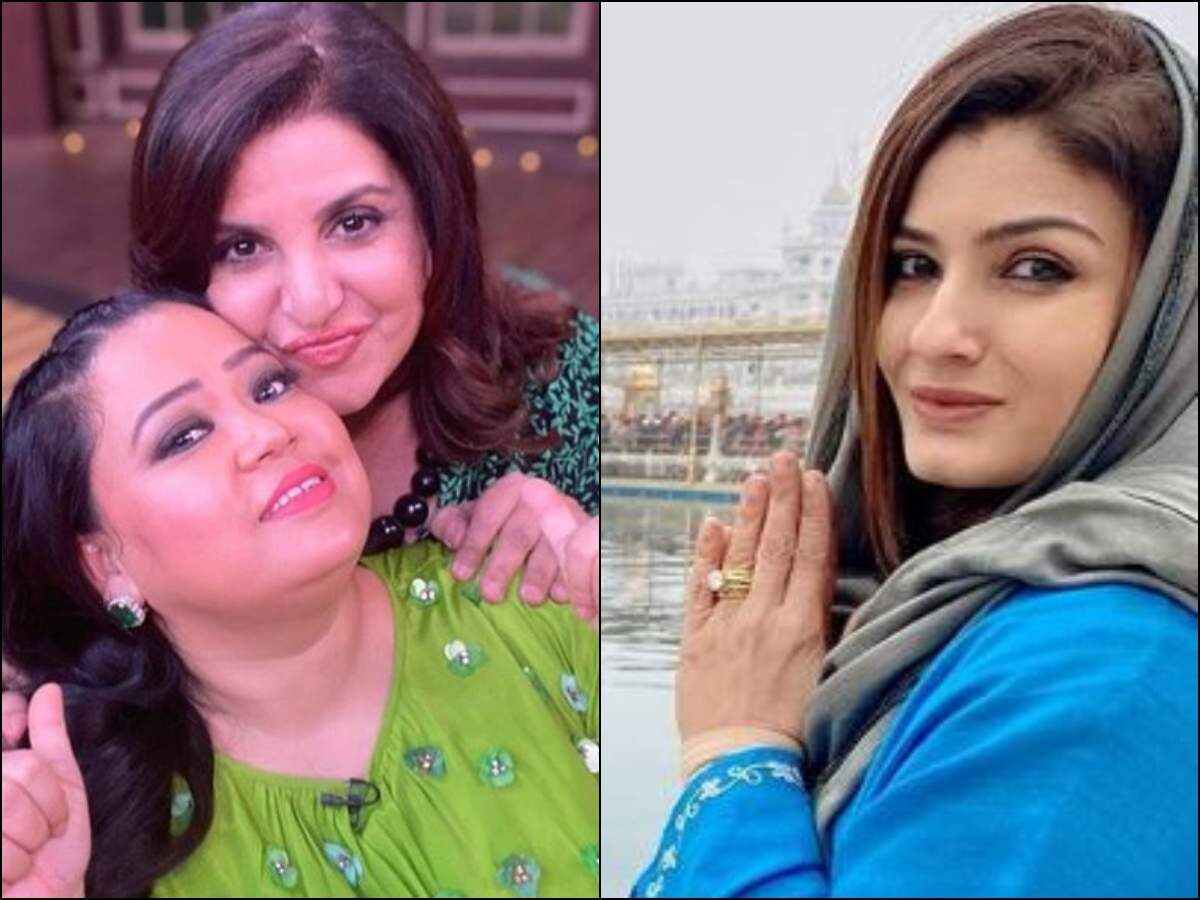 മതവികാരം വ്രണപ്പെടുത്തി; രവീണ ടണ്ഡന്‍, ഫറാ ഖാന്‍ എന്നിവര്‍ക്കെതിരെ കേസ്