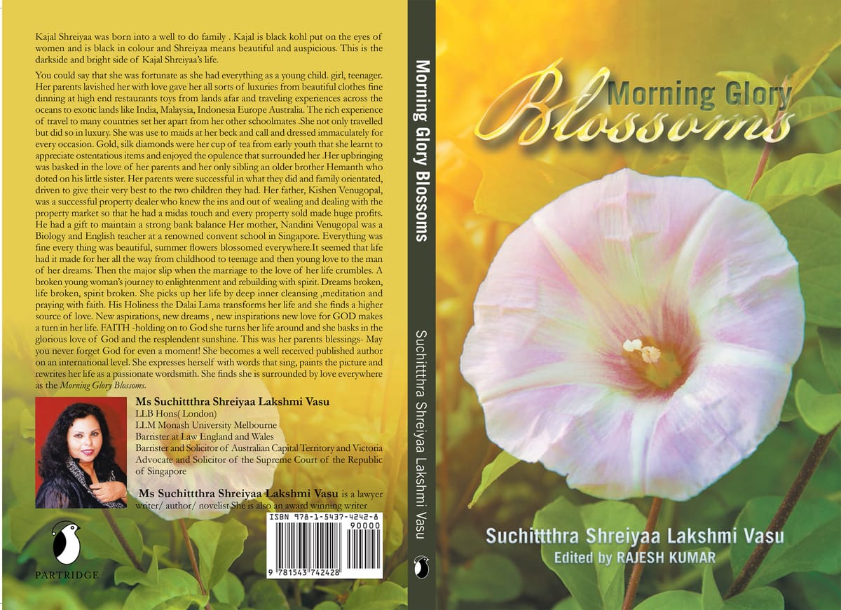 MORNING GLORY BLOSSOMS – Novel published