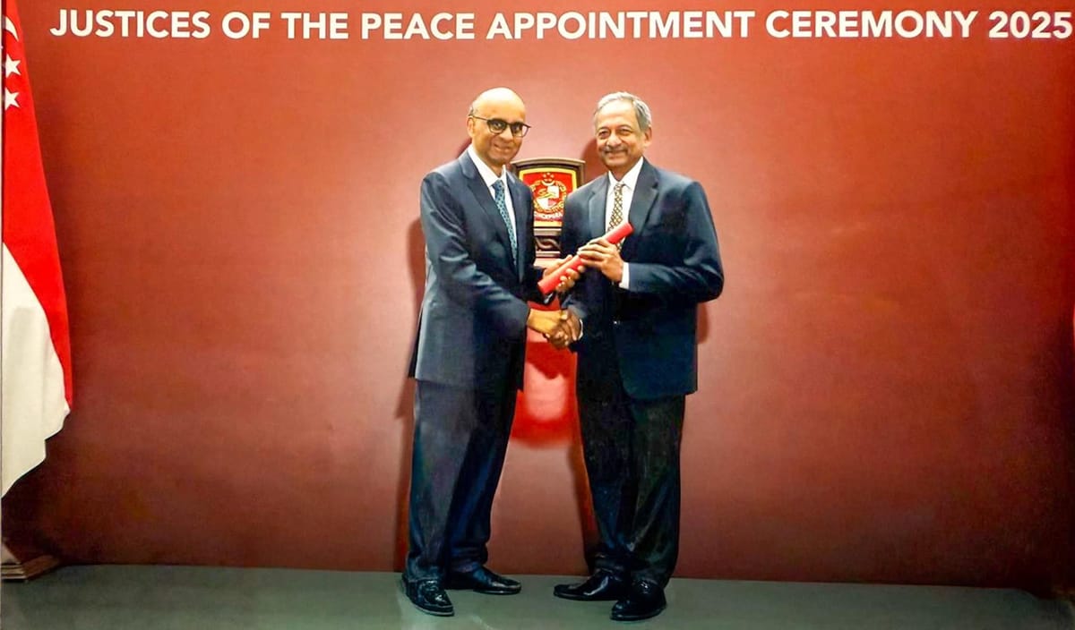 Jayakumar Narayanan Appointed Justice of the Peace in Latest Cohort