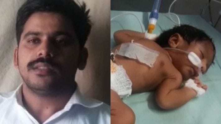 നവജാത ശിശുവിന്  മിറാഷ് എന്ന് പേരിട്ടു; ഭാവിയില്‍ അവന്‍ സൈനികനാകും