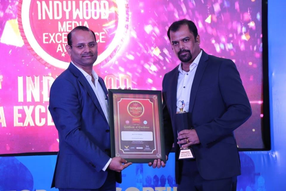 Renowned Journalists honoured with Indywood Media Excellence Awards 2017 at Hyderabad