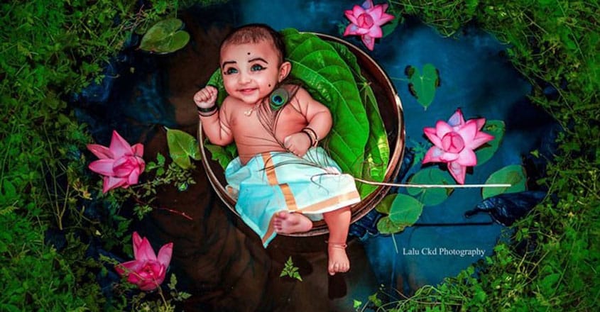 ഈ താമര കണ്ണൻ നോക്കി ചിരിക്കുന്നത് ആരെയാണെന്നറിയേണ്ടേ ...? വൈറലായി ചിത്രത്തിന്‍റെ മേക്കിങ് വീഡിയോ