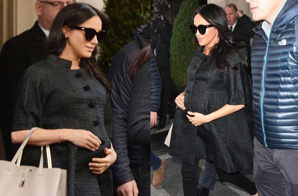 മെറ്റേർണിറ്റി വെയറിലും  അതിസുന്ദരിയായി മേഗൻ; വൈറലായി ചിത്രങ്ങൾ