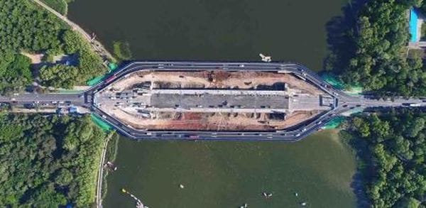 വെറും മൂന്നര സെക്കന്‍റിനുള്ളിൽ ദേ പാലം തകർന്നു; വീഡിയോ വൈറല്‍