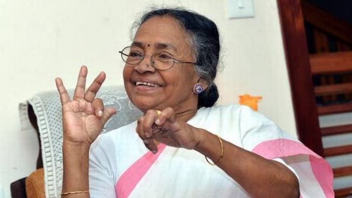 കഥകളി കലാകാരി ചവറ പാറുക്കുട്ടി അന്തരിച്ചു