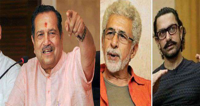 ആമീര്‍ ഖാനും നസറുദ്ദീന്‍ ഷായുംരാജ്യദ്രോഹികളെന്ന് ഇന്ദ്രേഷ് കുമാര്‍