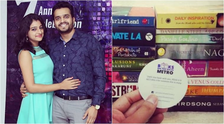 മെട്രോ ട്രെയിനില്‍ മനപൂര്‍വ്വം പുസ്തകങ്ങള്‍ ഉപേക്ഷിക്കുന്ന ദമ്പതികള്‍; ബുക്‌സ് ഓണ്‍ ദി ഡല്‍ഹി മെട്രോ!