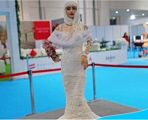 പരമ്പരാഗത അറബ് വധുവിന്റെ രൂപത്തിലൊരു കേക്ക് സുന്ദരി; 'ദി മില്യണ്‍ ഡോളര്‍ ബ്രൈഡ്'