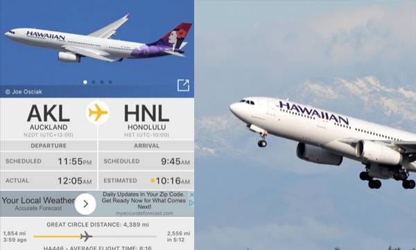 2018 ല്‍  പറന്നുയര്‍ന്ന വിമാനം പറന്നിറങ്ങിയത്  2017 ലേക്ക്; രണ്ടു തവണ പുതുവര്‍ഷം ആഘോഷിച്ചു യാത്രക്കാര്‍