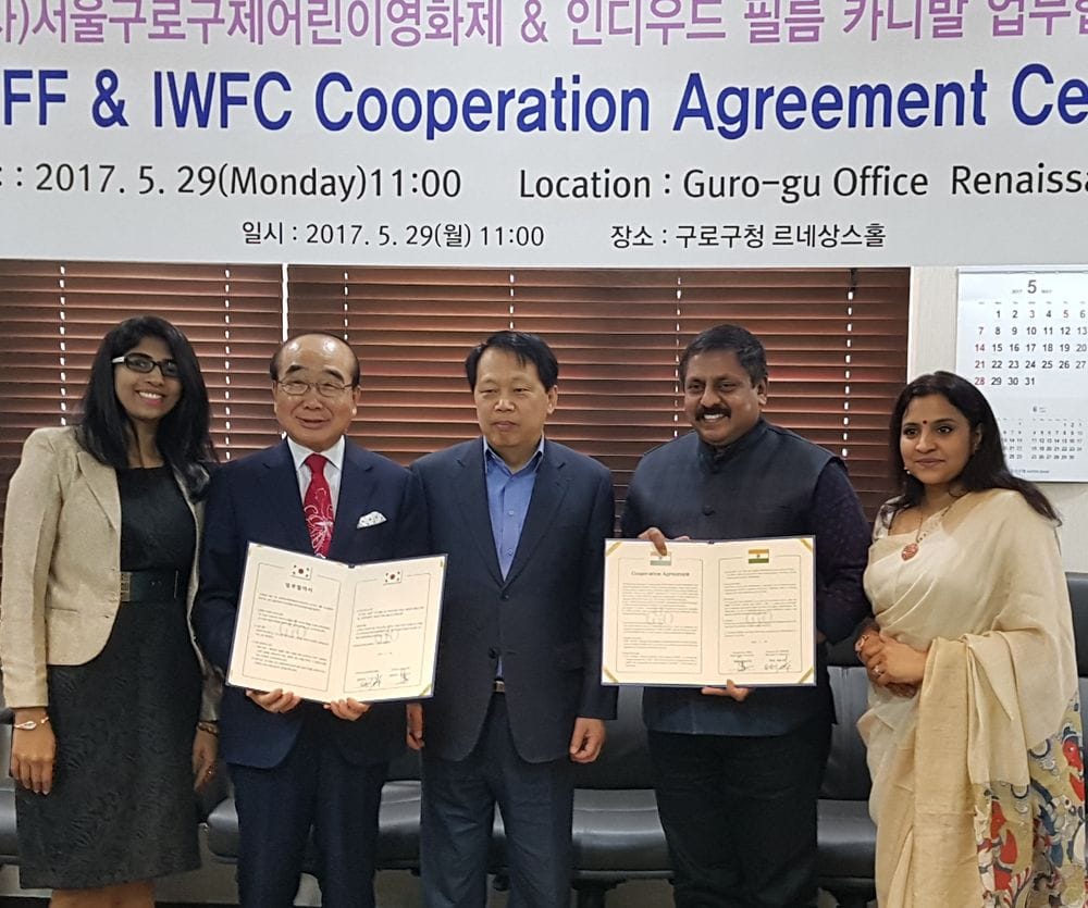 Indywood Film Carnival partners with  Seoul Guro Kids International Film Festival