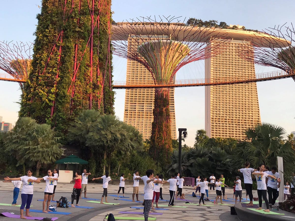 3rd International Day of Yoga Celebrations in Singapore on 17 - 25 June 2017