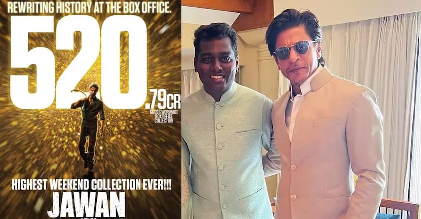 വെള്ളിത്തിരയുടെ ഏറ്റവും വലിയ ഓപ്പണിങ് കലക്‌ഷനുമായി ‘ജവാൻ'