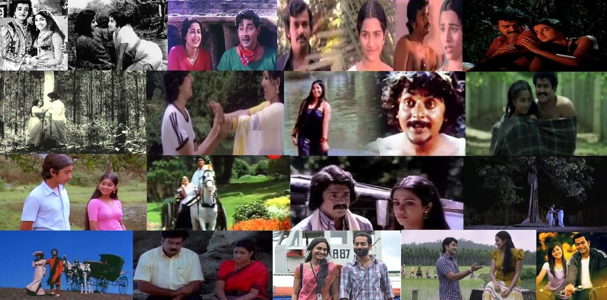മലയാള സിനിമാ പ്രണയകാലങ്ങളിലൂടെ ഒരെത്തി നോട്ടം (ഭാഗം 1)