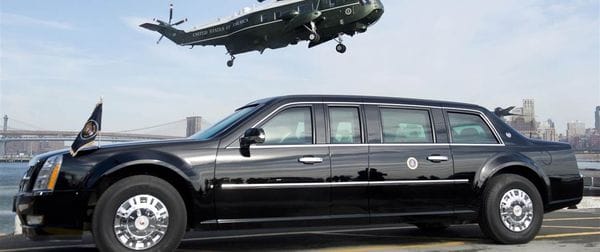 ട്രംപിന്റെ കാര്‍ റെഡി; ഇവനെ ബോംബിനും രാസായുധത്തിനും പോലും തകര്‍ക്കാനാകില്ല