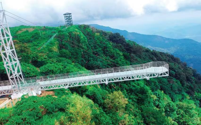 Adventure is now in Vagamon; India's longest glass bridge; Opening Wednesday
