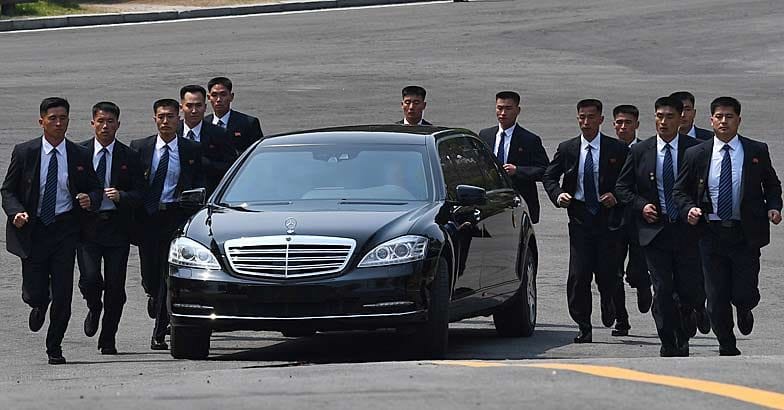 കിമ്മിന്റെ ദക്ഷിണകൊറിയ സന്ദര്‍ശനം; സുരക്ഷാക്രമീകരണങ്ങള്‍ കണ്ടു അന്തംവിട്ടു ലോകരാജ്യങ്ങള്‍