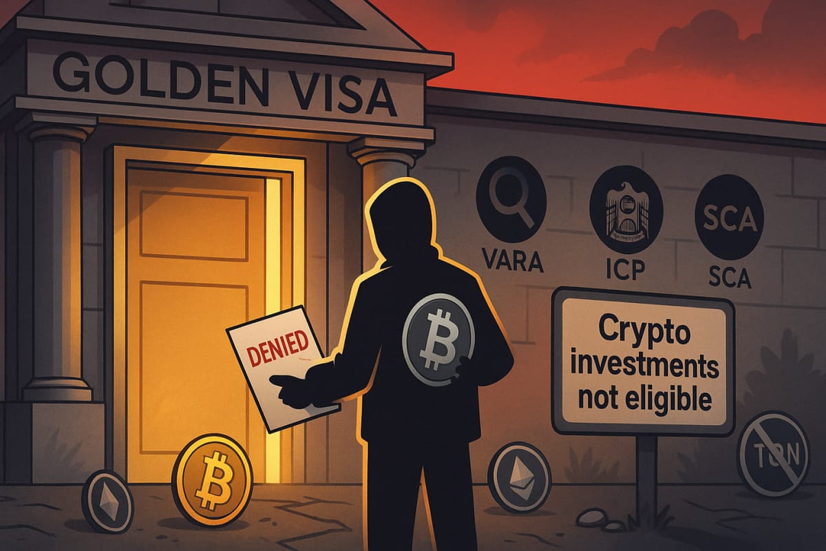 ക്രിപ്‌റ്റോ നിക്ഷേപകർക്ക് ഗോൾഡൻ വിസ; പ്രചാരണം നിഷേധിച്ച് യുഎഇ