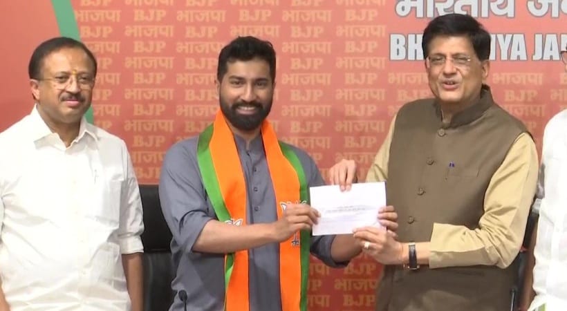 അനിൽ ആന്റണി ബിജെപിയിൽ; അംഗത്വം നൽകി കേന്ദ്രമന്ത്രി പിയുഷ് ഗോയൽ