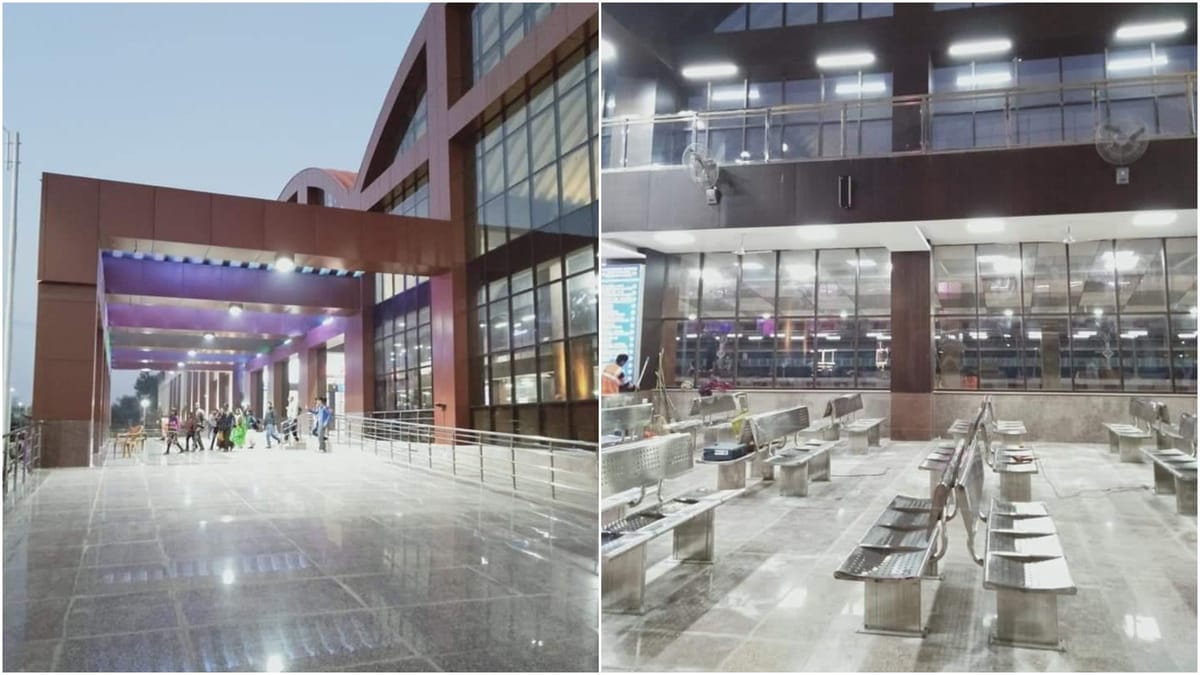 ഇങ്ങനെ  അന്തം വിട്ട്  നോക്കണ്ട...!; ഇത് ഇന്ത്യയിലെ റെയില്‍വെ സ്‌റ്റേഷന്‍തന്നെ