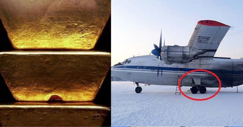 വിമാനത്തിന്റെ വാതില്‍ തുറന്നു പത്തുകിലോ സ്വര്‍ണ്ണവും രത്നങ്ങളും താഴെ വീണു; കഥയറിയാതെ വിമാനം പറന്നത് കിലോമീറ്ററുകള്‍