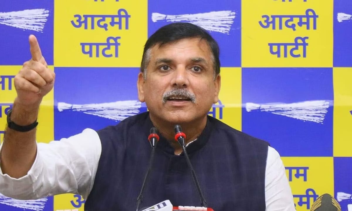 ആം ആദ്മി പാർട്ടി എംപി സഞ്ജയ് സിങ് അറസ്റ്റിൽ