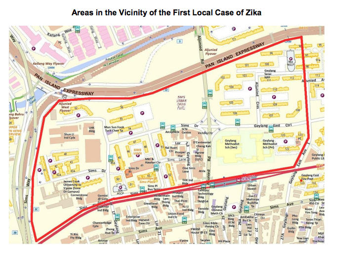 സിക്ക വൈറസ് സിംഗപ്പൂരിലും, അൽ-ജുനൈദിൽ 41 കേസുകൾ