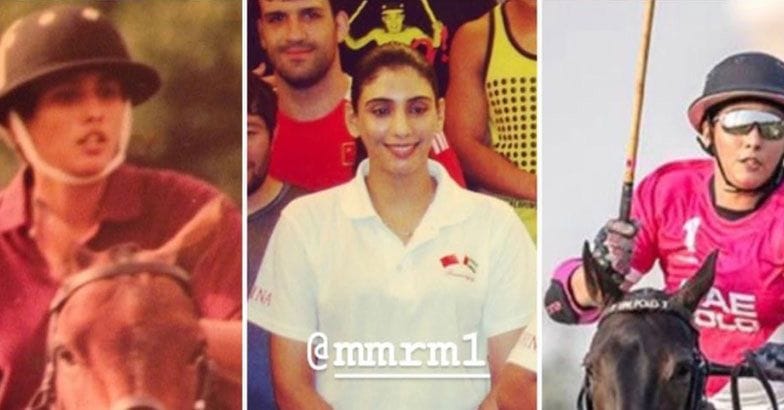 ടെന്‍ ഇയര്‍ ചലഞ്ച് ഏറ്റെടുത്ത് ഷെയ്ഖ് മുഹമ്മദിന്റെ മകള്‍