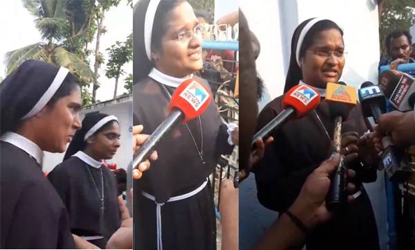 പൊട്ടിക്കരഞ്ഞ് സിസ്റ്റര്‍ അനുപമ; ഫാ.കാട്ടുതറയുടെ സംസ്‌കാരത്തിനെത്തിയ കന്യാസ്ത്രീകളെ പുറത്താക്കി