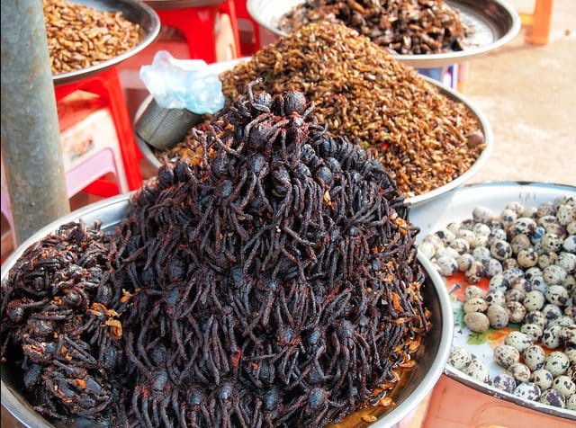 വറുത്ത എലി, വേവിക്കാത്ത നീരാളി, പൊരിച്ച ചിലന്തി, സ്രാവിന്റെ പുളിപ്പിച്ച മാംസം; ഇതാണ് ഈ നാട്ടുകാരുടെ വിചിത്രമായ ഭക്ഷണങ്ങള്‍