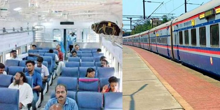 എല്‍എച്ച്ബി കോച്ചുമായി അടിപൊളിലുക്കിൽ  വേണാട് എക്‌സ്പ്രസ് യാത്ര തുടങ്ങി