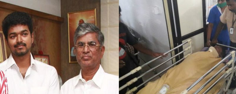 അച്ഛന് പരിക്ക്. ഇളയദളപതി നാളെ കേരളത്തിലേക്ക്