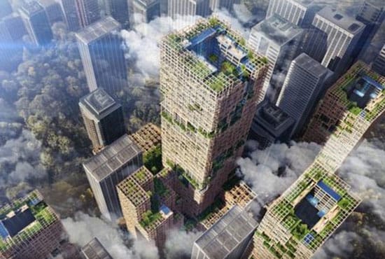 1,148 അടി ഉയരം; ലോകത്തിലെ ഏറ്റവും വലിയ തടിക്കെട്ടിടം ജപ്പാനില്‍