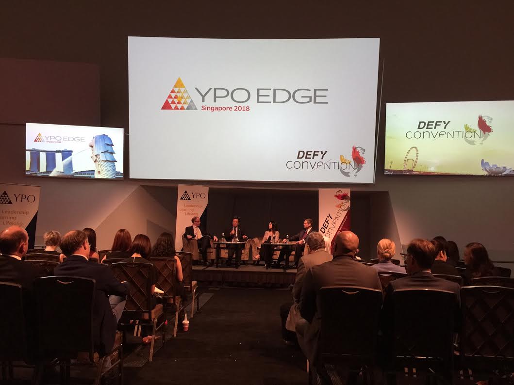 Singapore to Host World’s Top Business Leaders at 2018 YPO EDGE