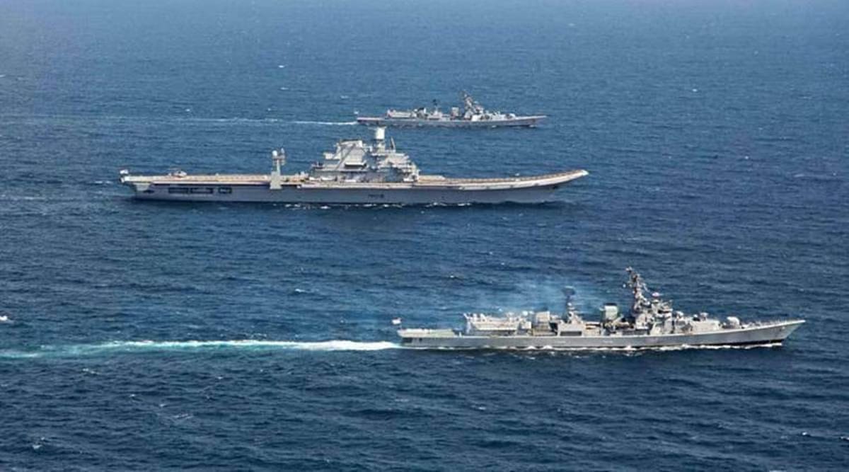 India-Indonesia joint maritime exercise at Visakhapatnam from Oct 14-17