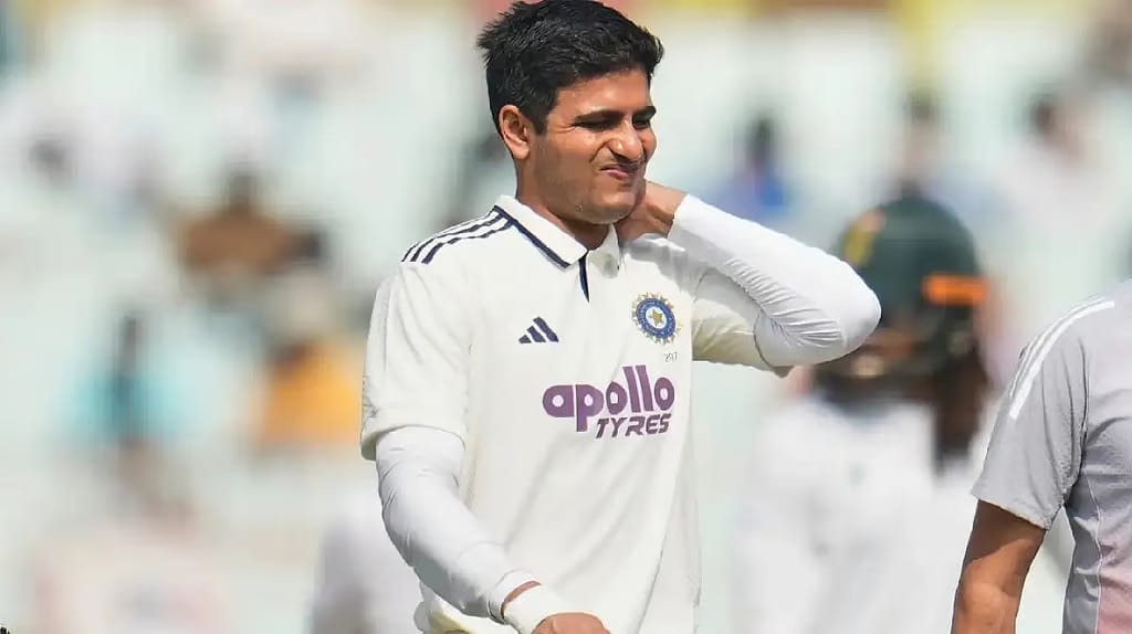 Shubman Gill hospitalised after neck injury, ruled out of first Test