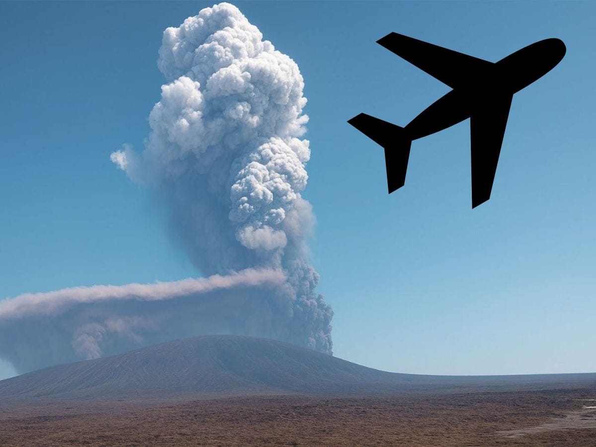 Volcanic ash cloud: Flight ops affected; no impact on weather, air quality