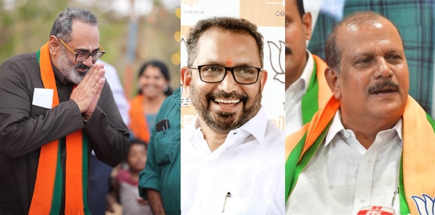 നേമത്ത് രാജീവ് ചന്ദ്രശേഖര്‍, പൂഞ്ഞാറില്‍ പി സി ജോര്‍ജ്; ബിജെപി ആദ്യഘട്ട സ്ഥാനാര്‍ത്ഥി പട്ടിക പ്രഖ്യാപിച്ചു