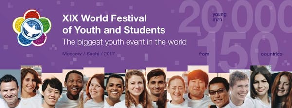 Sochi will host the XIX World Festival of Youth and Students