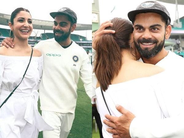 ചരിത്ര നേട്ടത്തിന് പിന്നാലെ അനുഷ്‌കയെ ചേർത്ത പിടിച്ച വിരാട്