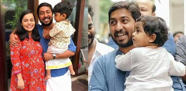 'വിഹാന് കൂട്ടായ്  ഇനിയൊരു കുഞ്ഞനിയത്തി'; രണ്ടാമതും അച്ഛനായ സന്തോഷം പങ്കുവച്ച് വിനീത്