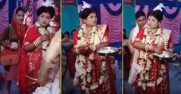 മാതാപിതക്കളോടുള്ള കടപ്പാട് ഒരിക്കലും തീരില്ല; ആചാരങ്ങൾ ലംഘിച്ച് തുറന്നെതിര്‍ത്ത് വധു; വൈറലായി വീഡിയോ