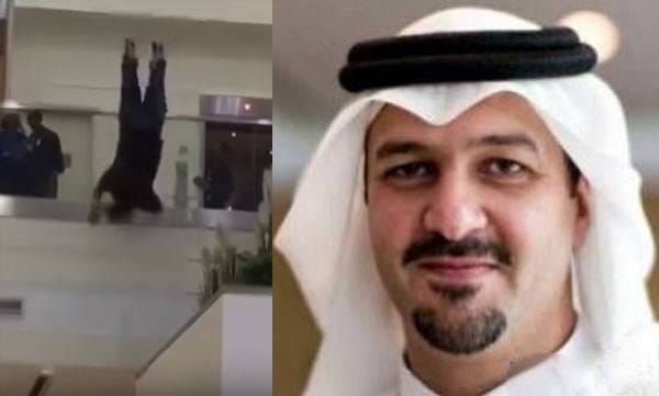 സൗദി രാജകുമാരന്‍ വിമാനത്താവളത്തില്‍ നിന്നും ചാടി ആത്മഹത്യ ചെയ്തു; ഞെട്ടിക്കുന്ന ദൃശ്യങ്ങള്‍ അന്താരാഷ്ട്ര മാധ്യമങ്ങള്‍ പുറത്തുവിട്ടു