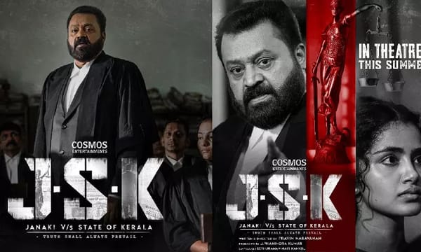 എട്ട് ഭാഗങ്ങളില്‍ പേര് മ്യൂട്ട് ചെയ്തു; മാറ്റങ്ങളോടെ ജെഎസ്‌കെ തിയേറ്ററുകളിലേക്ക്; റിലീസ് തീയതി പുറത്തുവിട്ടു