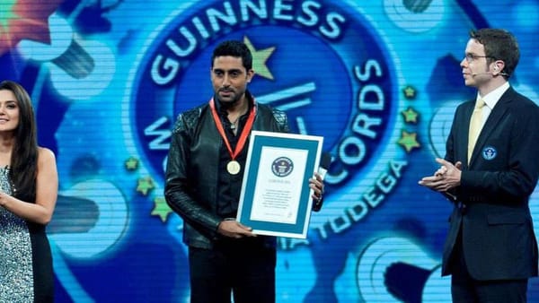 അഭിഷേക് ബച്ചൻ ഒരു ഗിന്നസ് വേൾഡ് റെക്കോർഡ് ഹോൾഡർ ആണെന്ന്  അറിയാമോ?