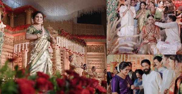 താരനിബിഢം; ആശ ശരത്തിന്റെ മകളുടെ വിവാഹ ടീസർ