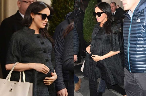 മെറ്റേർണിറ്റി വെയറിലും  അതിസുന്ദരിയായി മേഗൻ; വൈറലായി ചിത്രങ്ങൾ