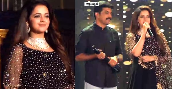 ജോയ് മിത്ര ഡിസൈൻ ചെയ്ത വസ്ത്രമണിഞ്ഞ്  റാംപിൽ  തിളങ്ങി ഭാവന