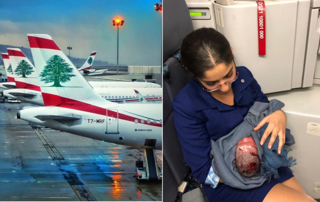 വിമാനയാത്രയ്ക്കിടെ പ്രസവവേദന; യുവതിയ്ക്ക് വിമാന ശുചിമുറിയില്‍ സുഖപ്രസവം