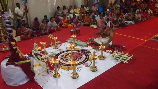 ചക്കുളത്തുകാവ് ശ്രീ ദുര്‍ഗ്ഗാ ഭഗവതി ക്ഷേത്രത്തിലെ ഉത്സവമൂര്‍ത്തി ദര്‍ശനവും പൊങ്കാലയും സിംഗപ്പൂരില്‍